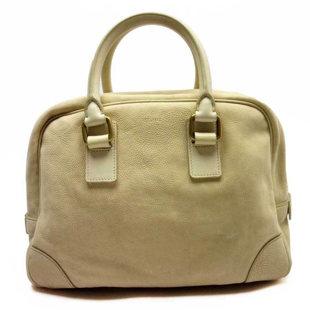 Celine Tan Beige Leather Handbag - Picture 2 of 3